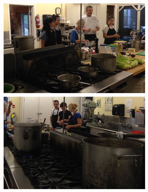 The kitchen was the perfect size for us all